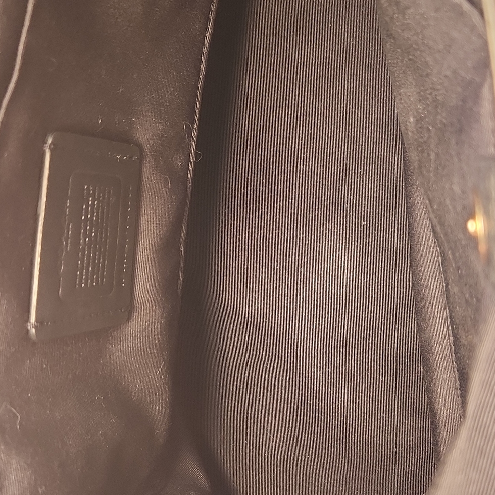 Coach Black Surrey Carryall Satchel Purse Bag - Picture 7 of 8